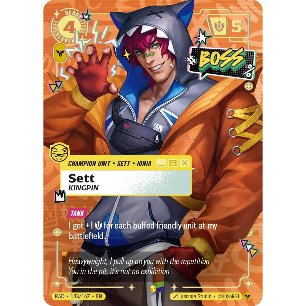 RFB [RFB05-RAD-183 SC] Sett, Kingpin (Overnumbered)