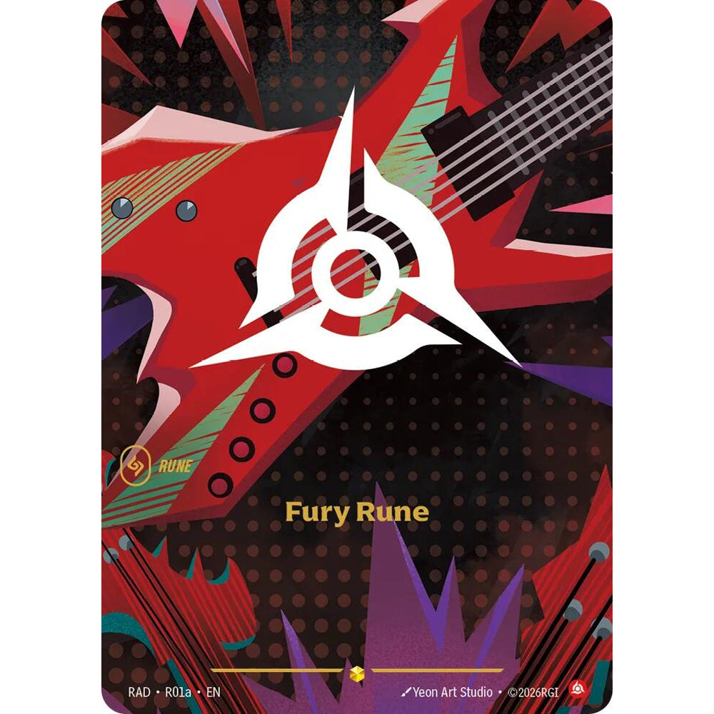 RFB [RFB05-RAD-R01a SC] Fury Rune (Alternate Art)