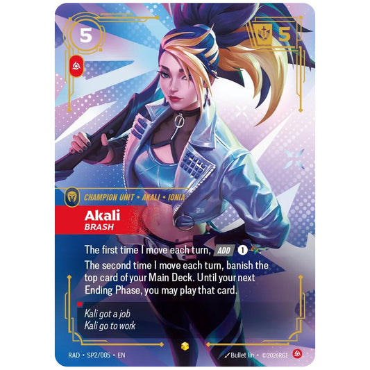 RFB [RFB05-RAD-SP2 SC] Akali, Brash (SP)