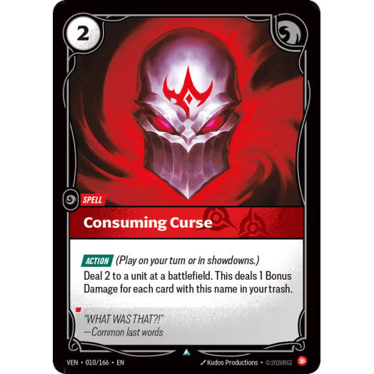 RFB [RFB04 VEN-010 U] Consuming Curse