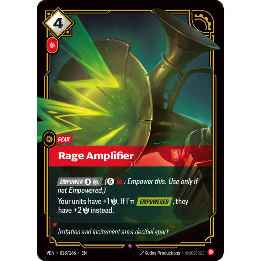 RFB [RFB04 VEN-018 R] Rage Amplifier