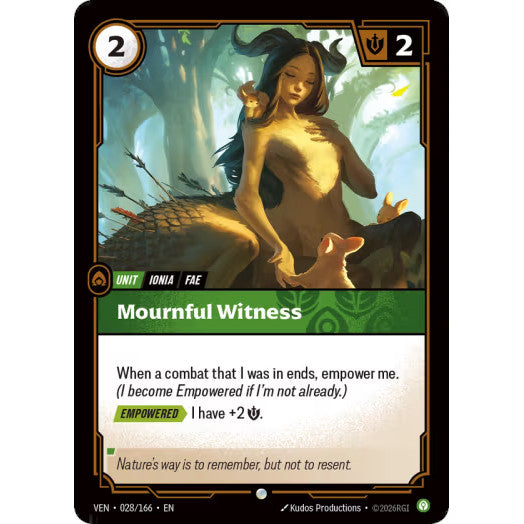 RFB [RFB04 VEN-028 C] Mournful Witness