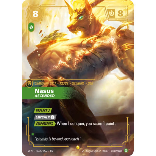 RFB [RFB04 VEN-0046a SC] Nasus - Ascended (Alternate Art)