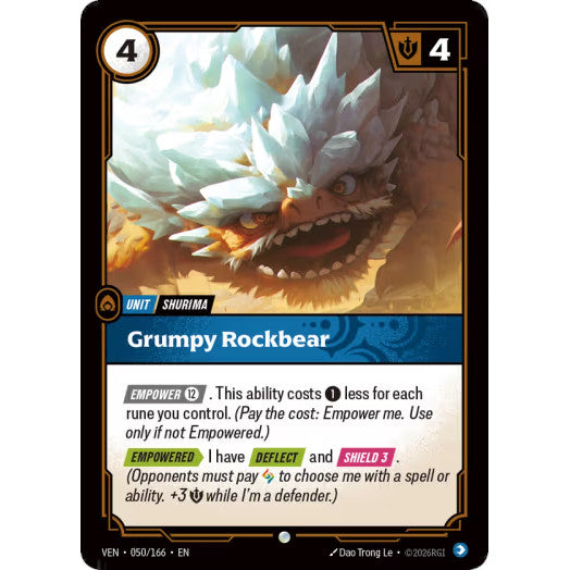 RFB [RFB04 VEN-050 C] Grumpy Rockbear