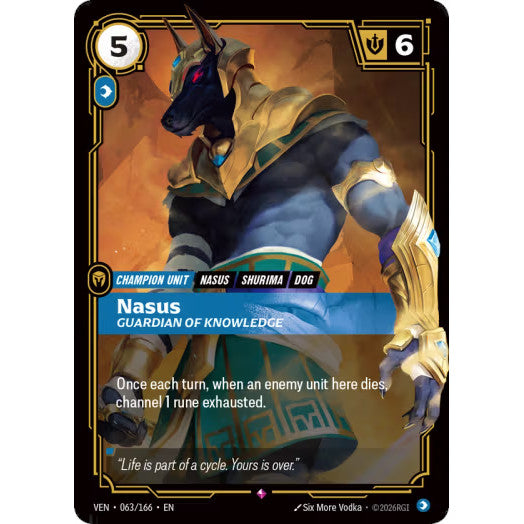 RFB [RFB04 VEN-063 R] Nasus - Guardian of Knowledge