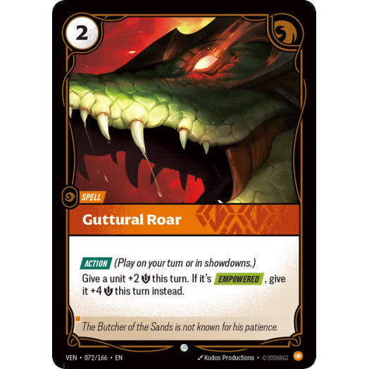 RFB [RFB04 VEN-072 C] Guttural Roar