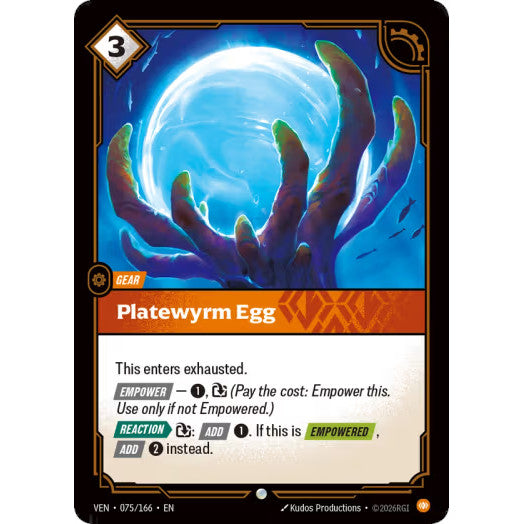 RFB [RFB04 VEN-075 C] Platewyrm Egg