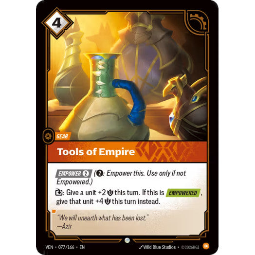 RFB [RFB04 VEN-077 C] Tools of Empire