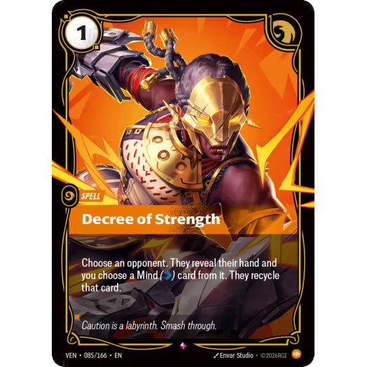 RFB [RFB04 VEN-085 R] Decree of Strength