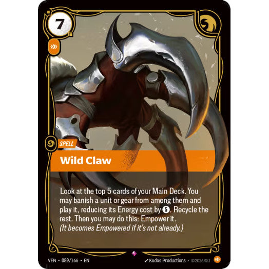 RFB [RFB04 VEN-089 R] Wild Claw