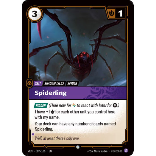 RFB [RFB04 VEN-097 C] Spiderling