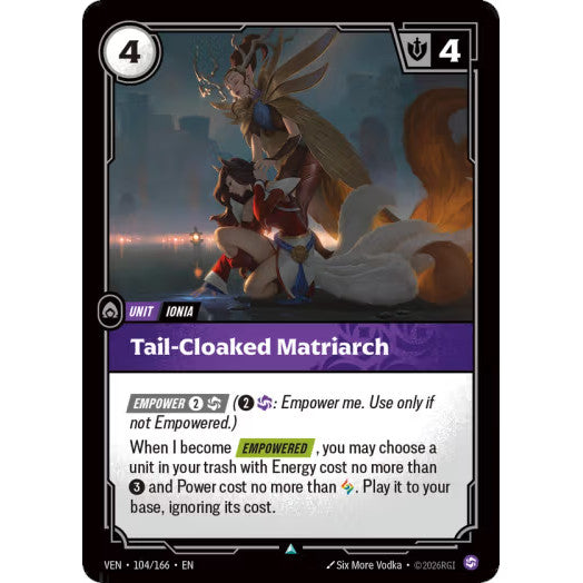 RFB [RFB04 VEN-104 U] Tail-Cloaked Matriarch