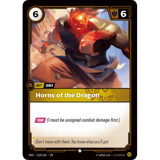 RFB [RFB04 VEN-118 C] Horns of the Dragon