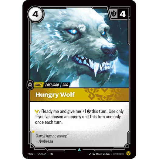 RFB [RFB04 VEN-125 U] Hungry Wolf