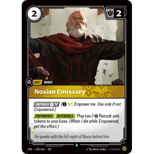 RFB [RFB04 VEN-128 U] Noxian Emissary