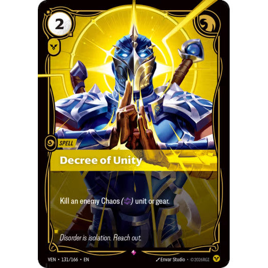 RFB [RFB04 VEN-131 R] Decree of Unity
