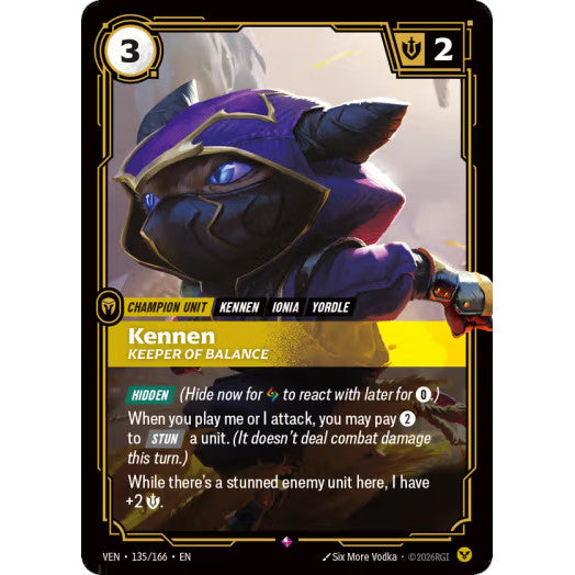 RFB [RFB04 VEN-135 R] Kennen - Keeper of Balance