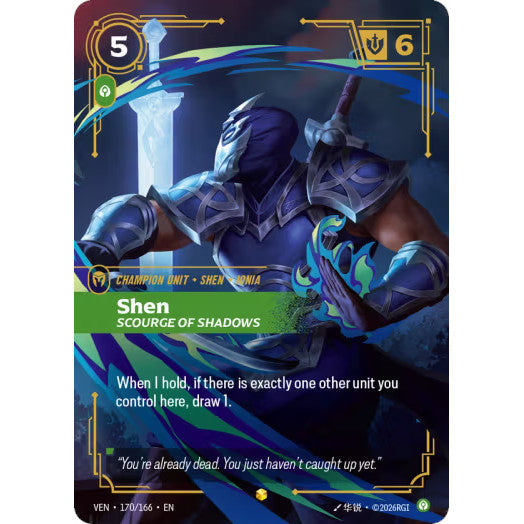 RFB [RFB04 VEN-170 R] Shen, Scourge of Shadows (Overnumbered)