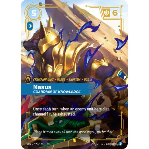 RFB [RFB04 VEN-178 R] Nasus, Guardian of Knowledge (Overnumbered)