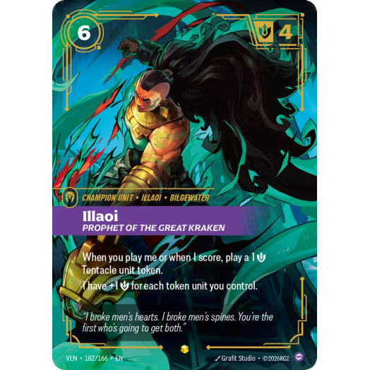 RFB [RFB04 VEN-182 R] Illaoi, Prophet of the Great Kraken (Overnumbered)