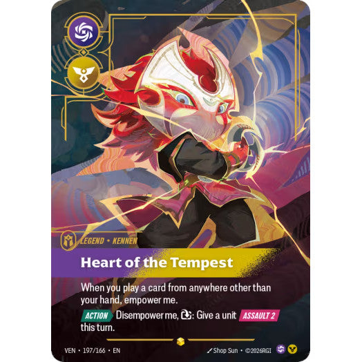 RFB [RFB04 VEN-197 R] Kennen - Heart of the Tempest (Overnumbered)