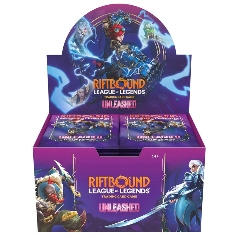 Riftbound: League of Legends TCG - Unleashed Booster Display