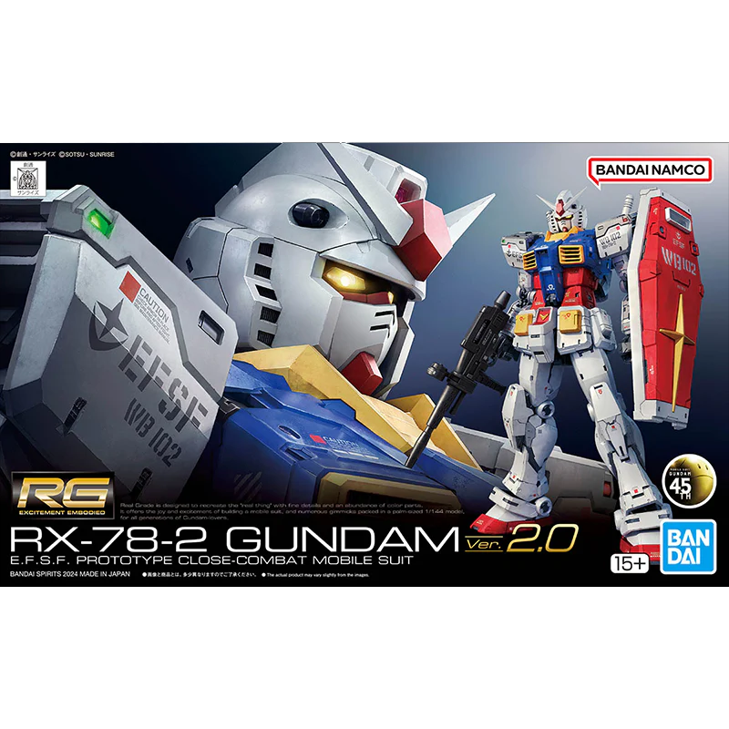 Bento Rx RG #40 RX-78-2 Gundam Ver.2.0 – Bento Gaming