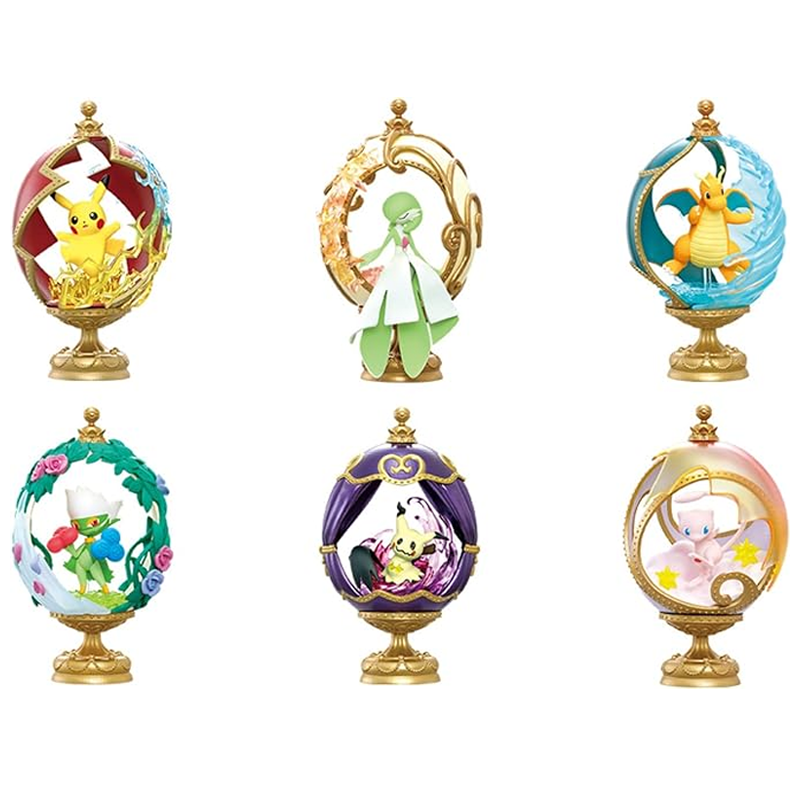 Re-Ment Pokemon Ovaltique Collection Display (Set of 6)