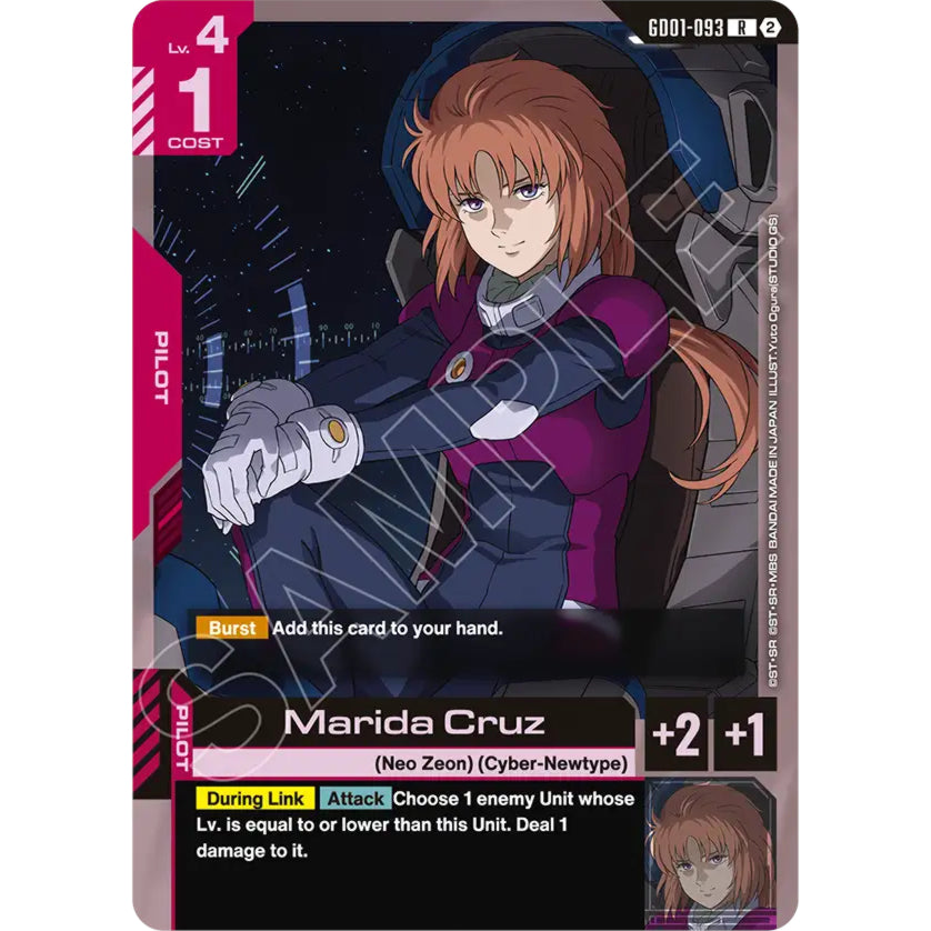 GDCG [SC01-GD01-093 R] Marida Cruz (REPRINT, NON-FOIL)