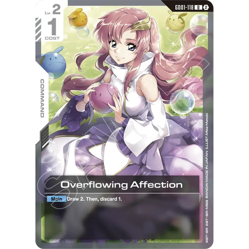 GDCG [SC01-GD01-118 UC] Overflowing Affection