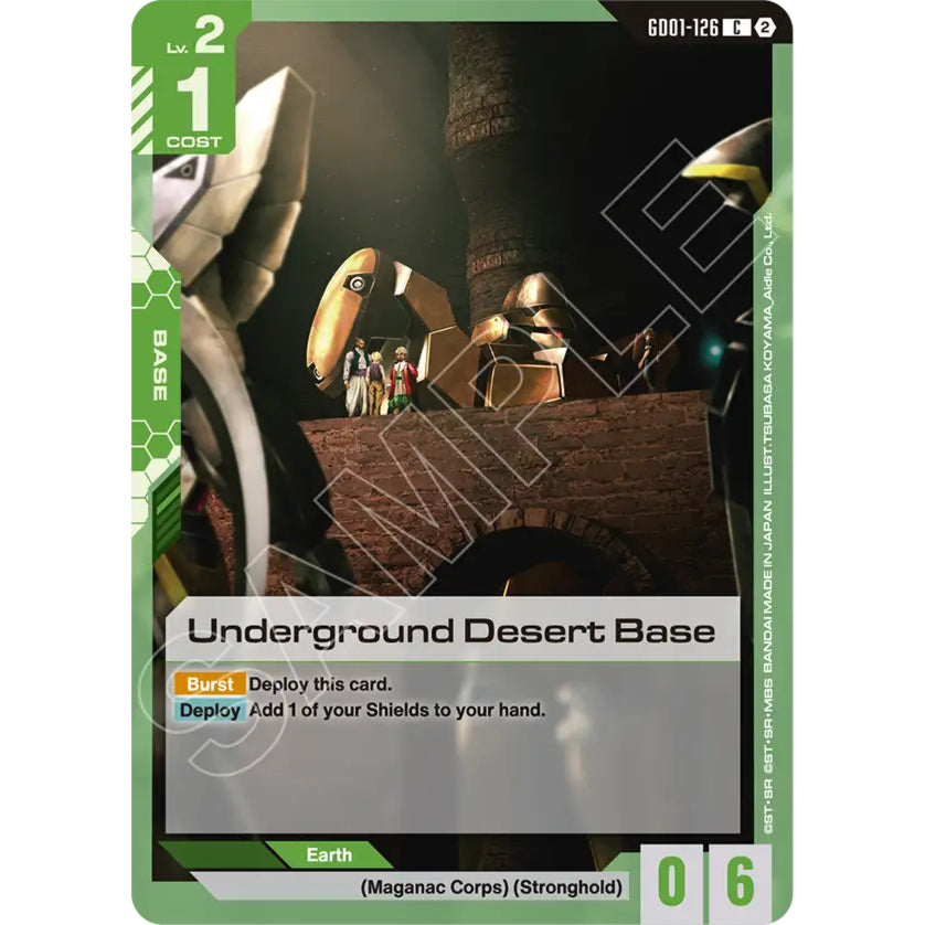 GDCG [SC01-GD01-126 C] Underground Desert Base