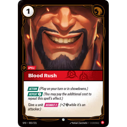 RFB [RFB02-SFD-003 C] Blood Rush