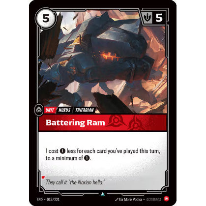 RFB [RFB02-SFD-012 U] Battering Ram