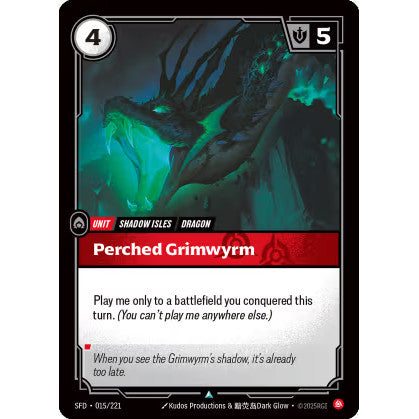 RFB [RFB02-SFD-015 U] Perched Grimwyrm