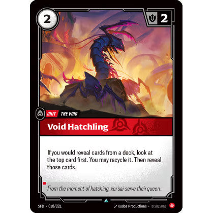 RFB [RFB02-SFD-018 U] Void Hatchling