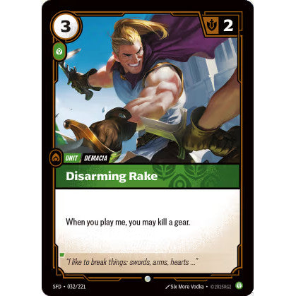 RFB [RFB02-SFD-032 C] Disarming Rake