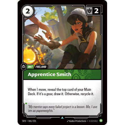 RFB [RFB02-SFD-041 U] Apprentice Smith