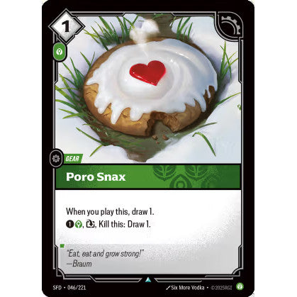 RFB [RFB02-SFD-046 U] Poro Snax