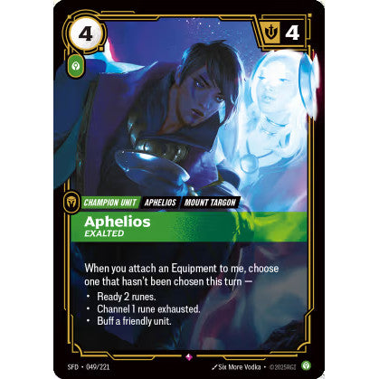 RFB [RFB02-SFD-049 R] Aphelios - Exalted