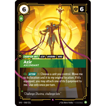 RFB [RFB02-SFD-050 R] Azir - Ascendant