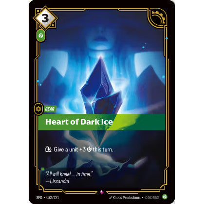 RFB [RFB02-SFD-052 R] Heart of Dark Ice