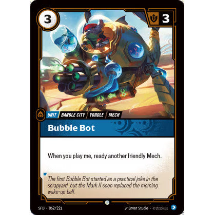 RFB [RFB02-SFD-062 C] Bubble Bot