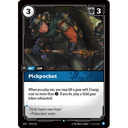 RFB [RFB02-SFD-074 U] Pickpocket