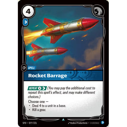 RFB [RFB02-SFD-077 U] Rocket Barrage