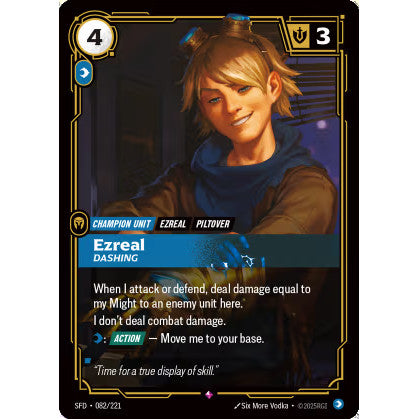 RFB [RFB02-SFD-082 R] Ezreal - Dashing