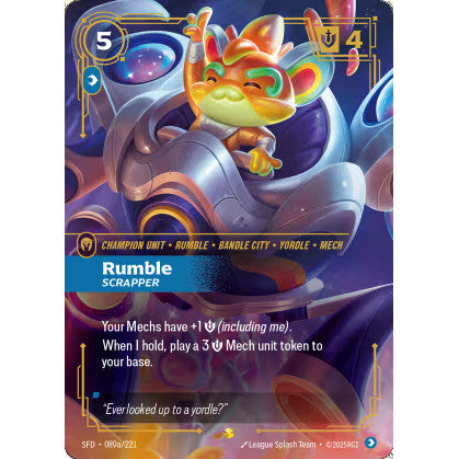 RFB [RFB02-SFD-089a SC] Rumble - Scrapper (Alternate Art)