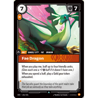 RFB [RFB02-SFD-101 U] Fae Dragon