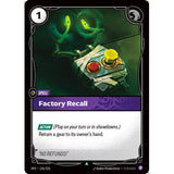 RFB [RFB02-SFD-135 U] Factory Recall