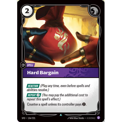 RFB [RFB02-SFD-136 U] Hard Bargain