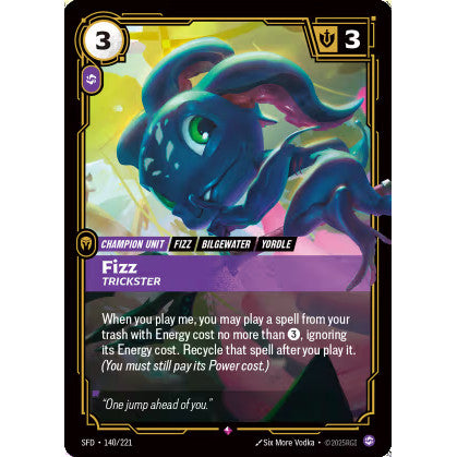 RFB [RFB02-SFD-140 R] Fizz - Trickster